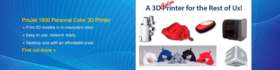 3D Systems PJ1500 3D Printer