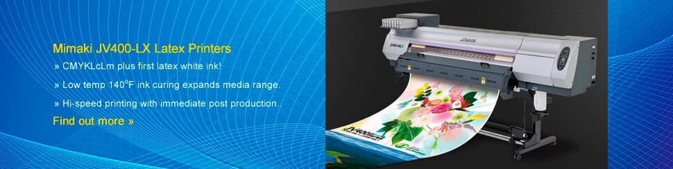 Mimaki JV400-LX Latex Printers