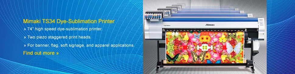 Mimaki TS34-1800A Sublimation Printer
